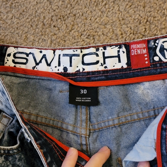 Switch Distressed Shorts - Picture 3 of 3